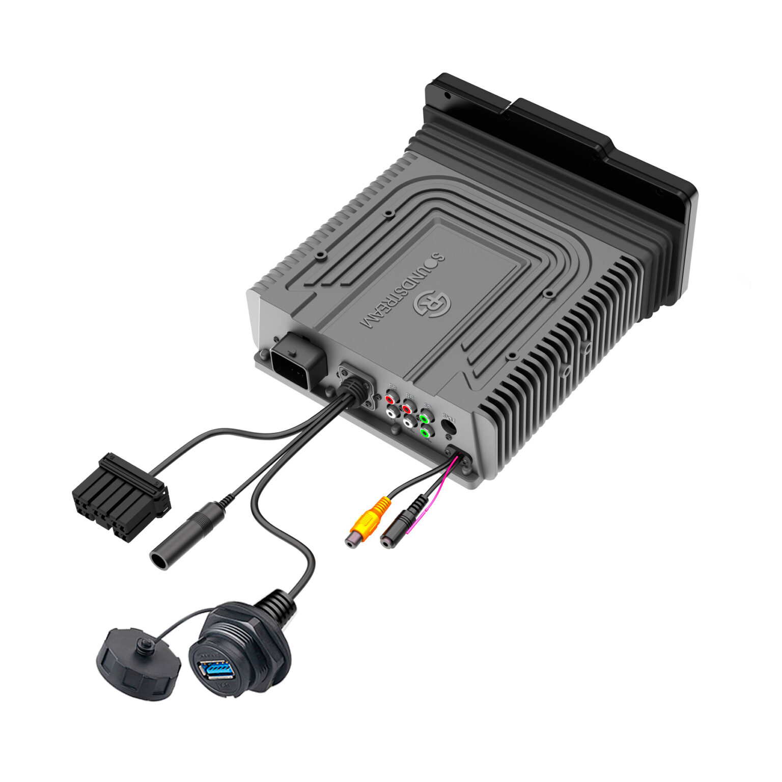 Radio Soundstream Reserve HDHU.9813SG do motocykli Harley Davidson Street Glide, Electra Glide 98-13 z Android Auto/Car Play